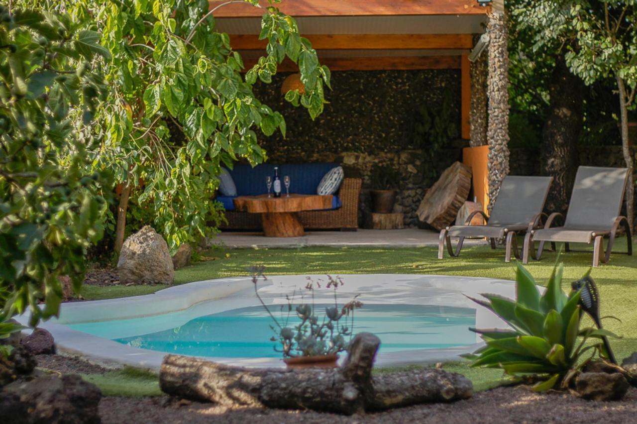 Villa Los Matos Pool And Garden Valleseco Extérieur photo